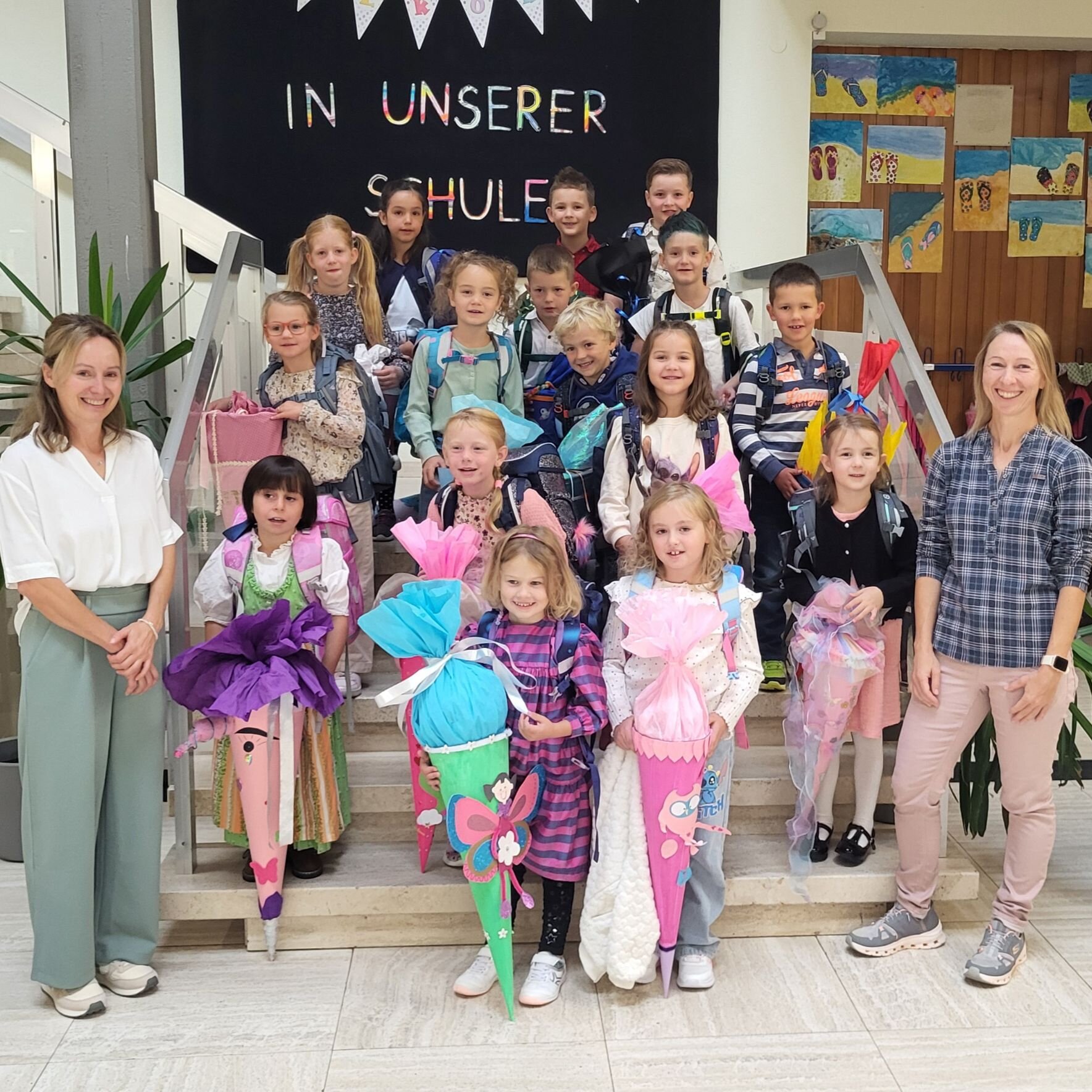 Gruppenfoto der Klasse 1a aus dem Schuljahr 2025/2026